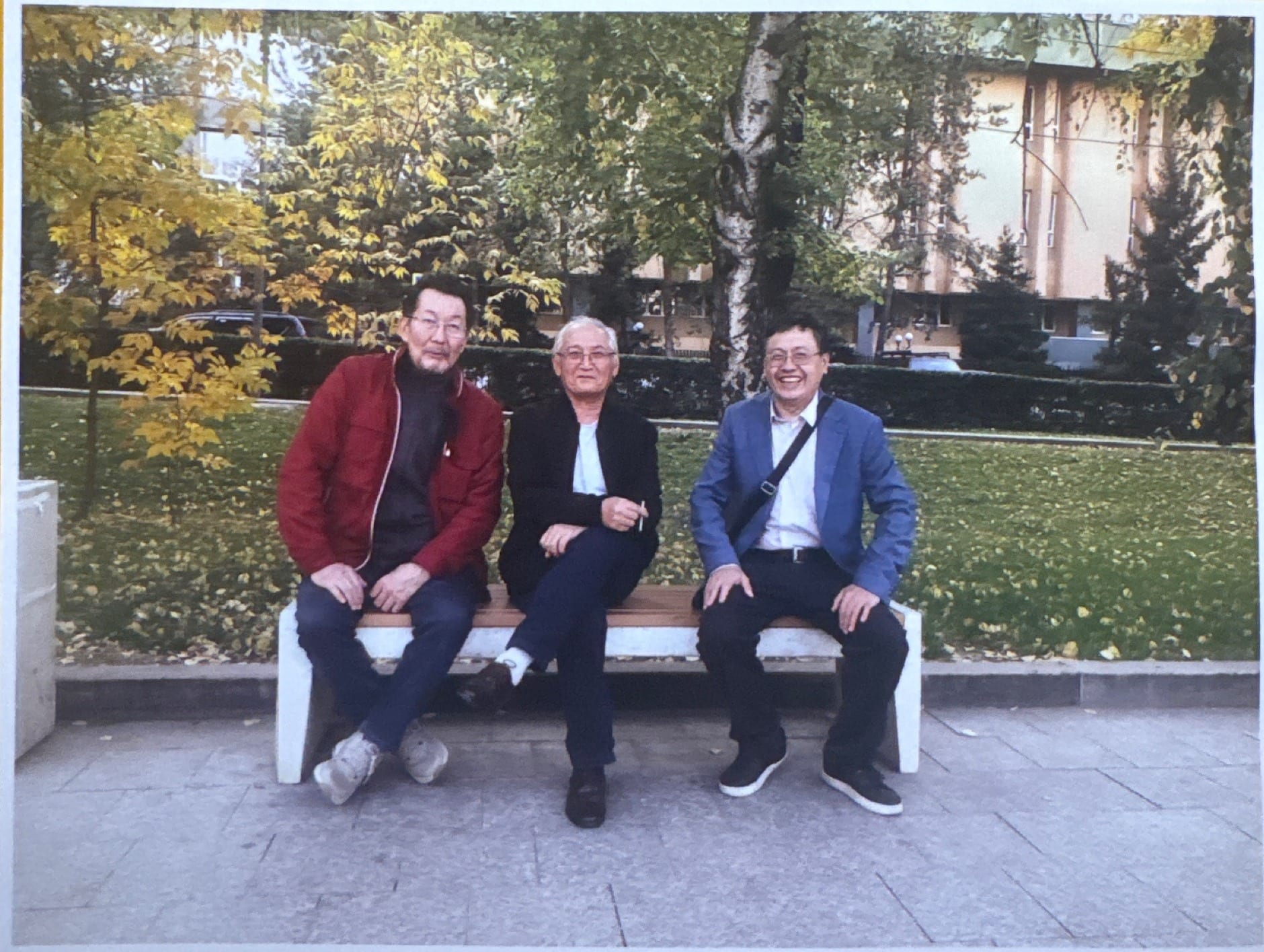 Последняя фотография: Али, Кылышбай, Серик.