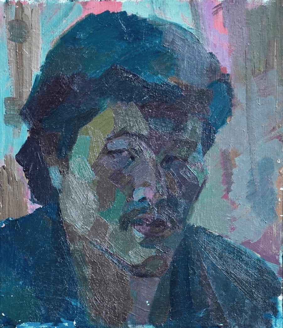 Автопортрет 1986 — Ali Baktygereev, 1986