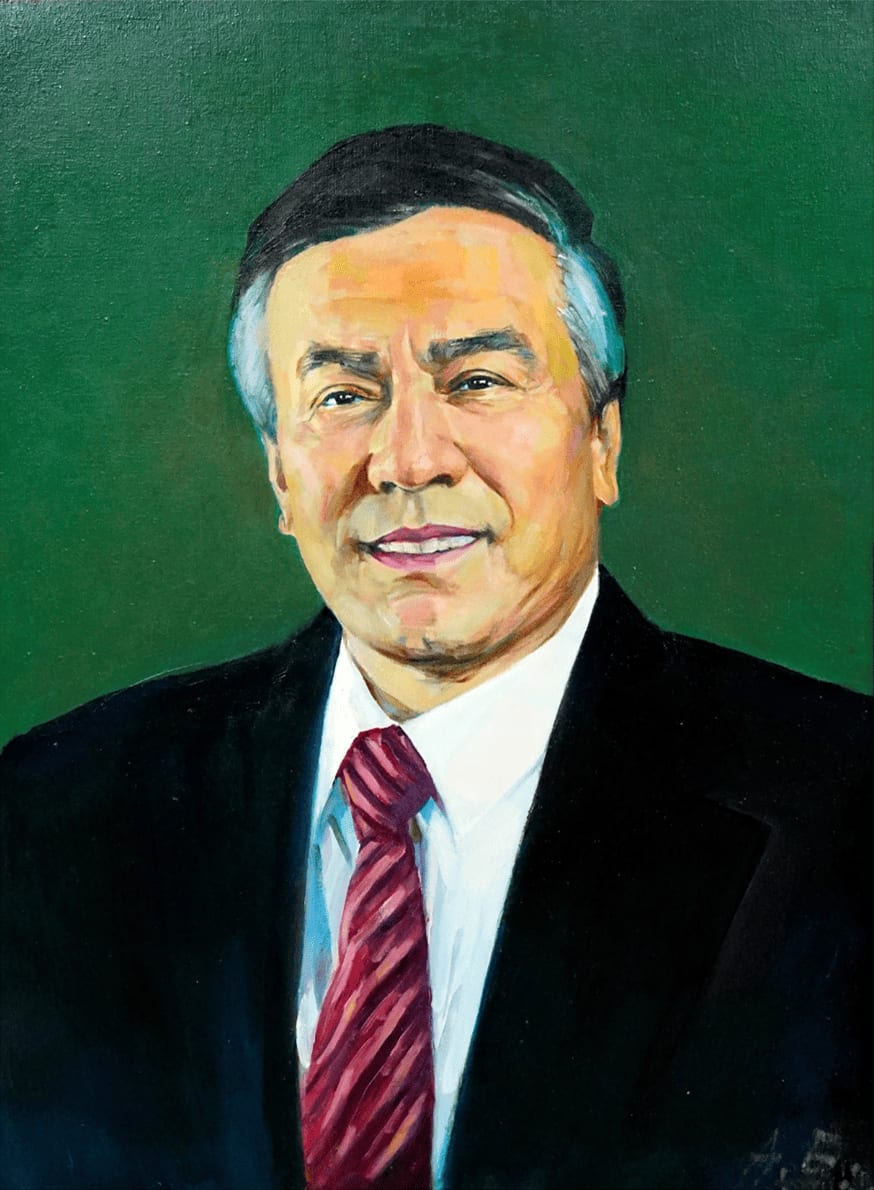 Портрет Дилмурата Кузеева — Ali Baktygereev, 2023