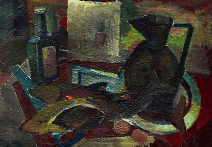 Этюд. Рыба — Ali Baktygereev, 1990