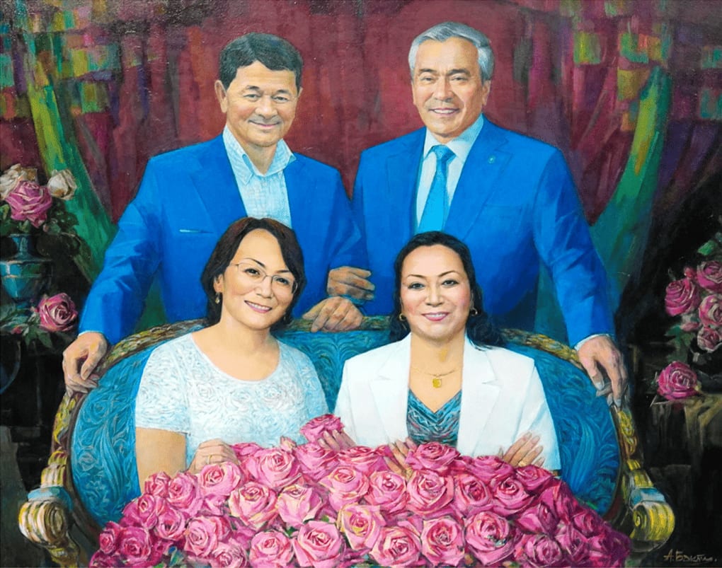 Семейный портрет Д. Кузеев — Ali Baktygereev, 2023